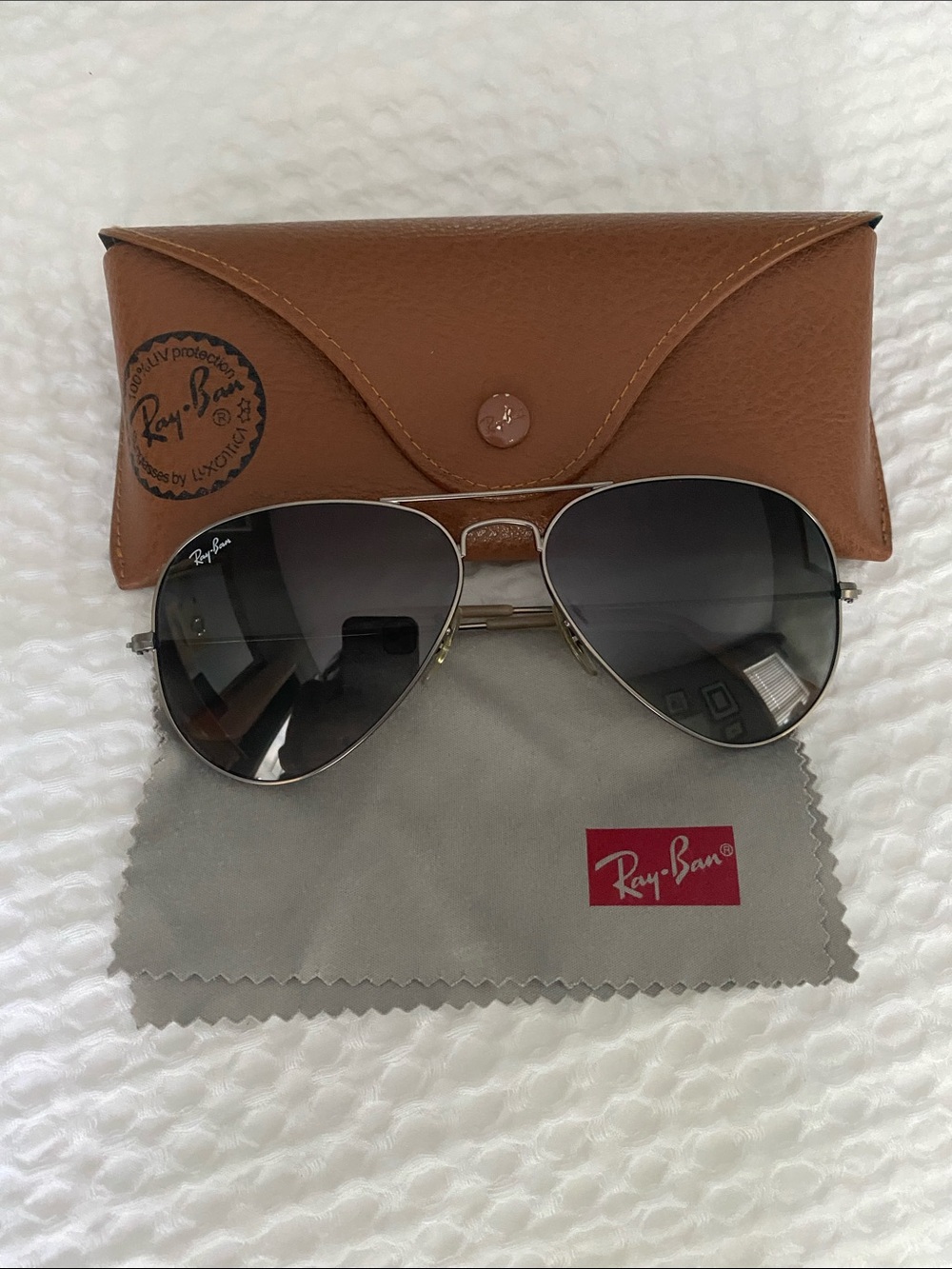 Ray-Ban Aviator RB3025 Sunglasses Jennifer Aniston Style Made in Italy